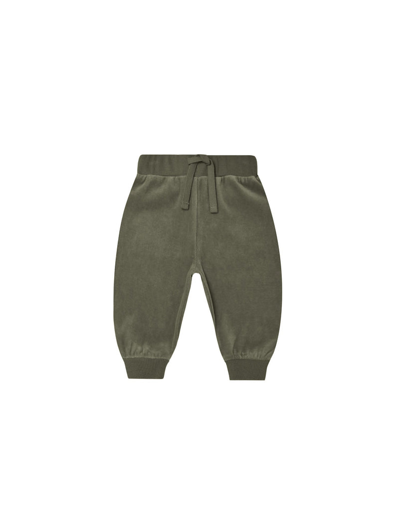 Velour relaxed sweatpant