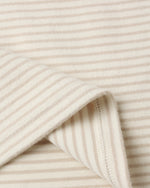 Oat micro stripe long sleeve tee