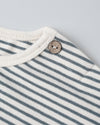 Ocean micro stripe long sleeve tee