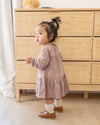 Tiered jersey dress set