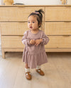 Tiered jersey dress set