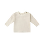 Oat micro stripe long sleeve tee