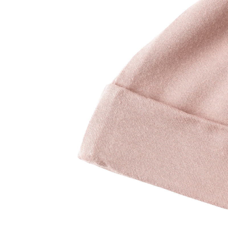 Rose bamboo knotted baby hat