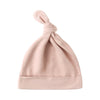Rose bamboo knotted baby hat