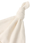 Natural knotted baby hat