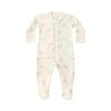 Bunnies zip long sleeve sleeper footie