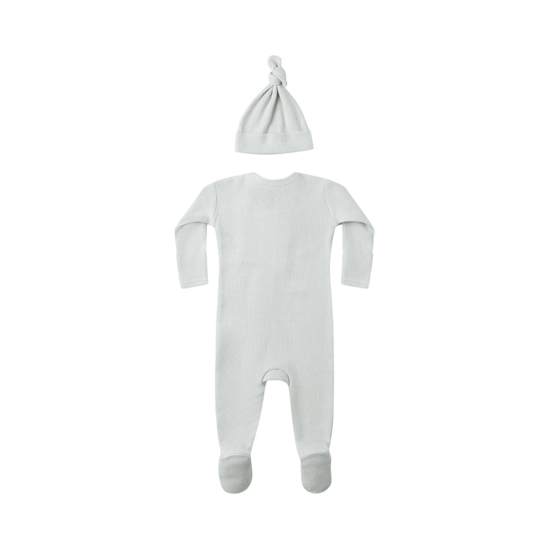 Ensemble de pyjama gaufré Ice blue