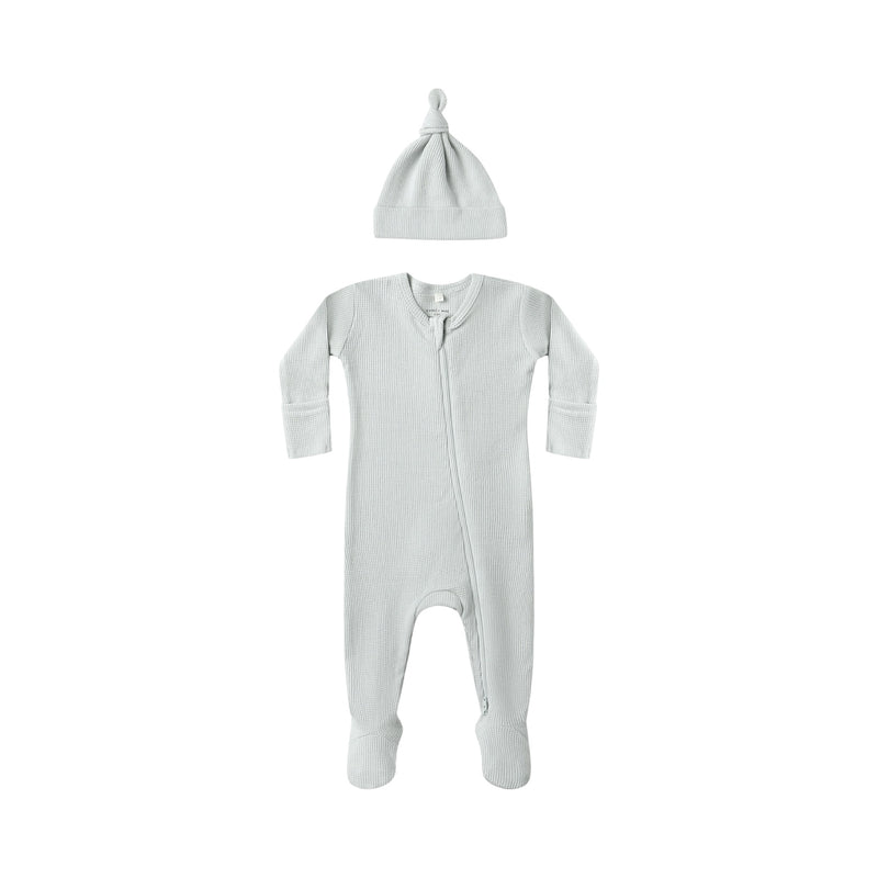 Ensemble de pyjama gaufré Ice blue