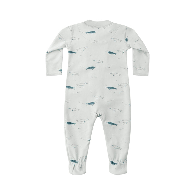 Pyjama zippé à manches longues Narwhals