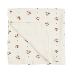 Pointelle baby blanket