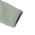 Fern bamboo zip footie