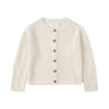 Natural knit cardigan