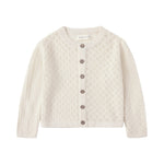 Natural knit cardigan