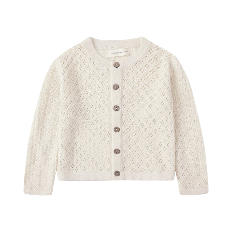 Natural knit cardigan