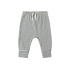 Ocean micro stripe drawstring pant