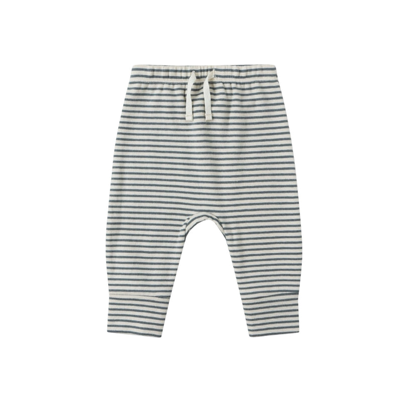 Ocean micro stripe drawstring pant