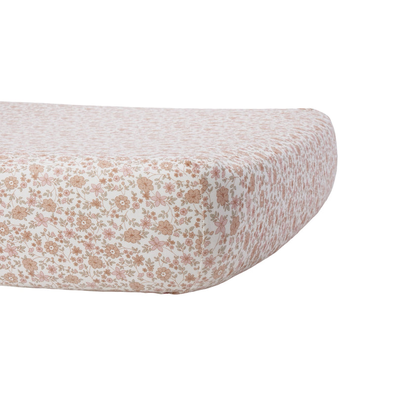 Bloom bamboo crib sheet