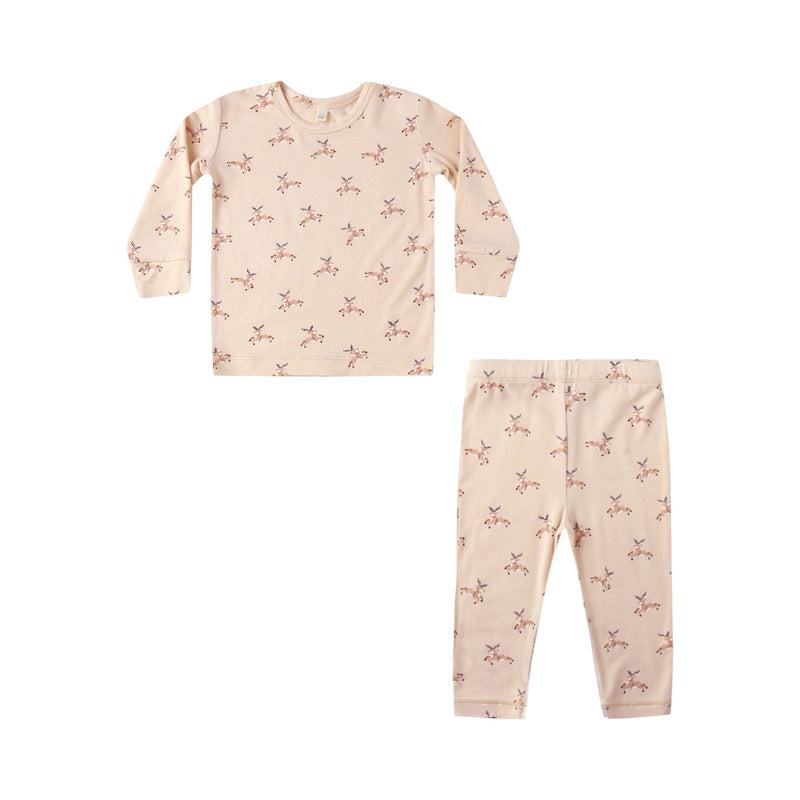 Ensemble pyjama en bambou Reindeer
