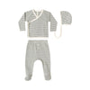 Ensemble Forest stripe pour nouveau-né 