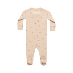 Zip long sleeve sleeper footie