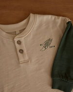 Chase your dreams relaxed long sleeve henley