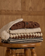 Heathered oatmeal cheyenne cardigan