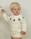 Trees fair isle sweater
