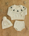 Trees fair isle sweater