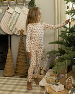 Ensemble pyjama à manches longues Holly berry 