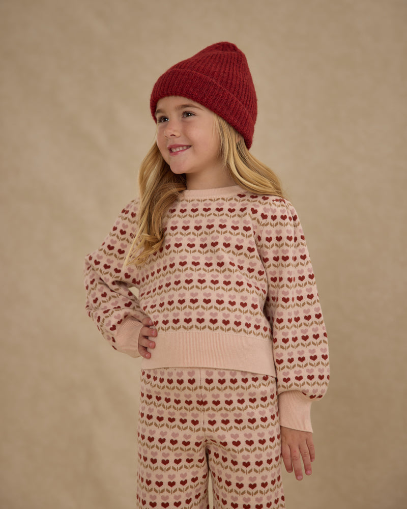 Ruby hearts shiloh sweater