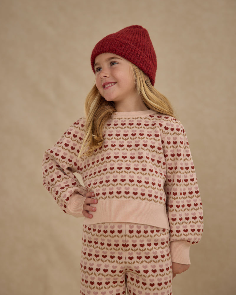 Ruby hearts shiloh sweater