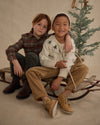 Trees fair isle sweater