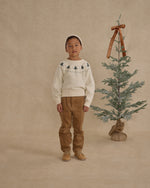 Trees fair isle sweater