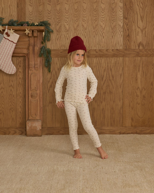 Natural ditsy legging