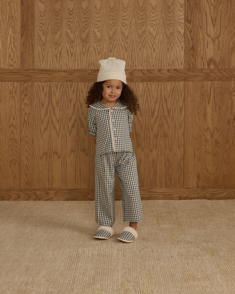 Evergreen speckle beanie