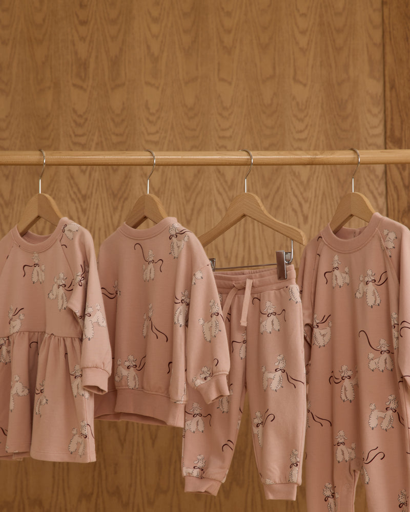 Poodles raglan dress