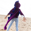 Cape dragon en velours