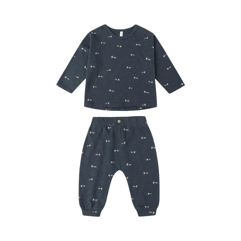 Ensemble t-shirt à manches longues et pantalon Stars
