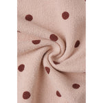 Ensemble en tricot éponge Polka dot 