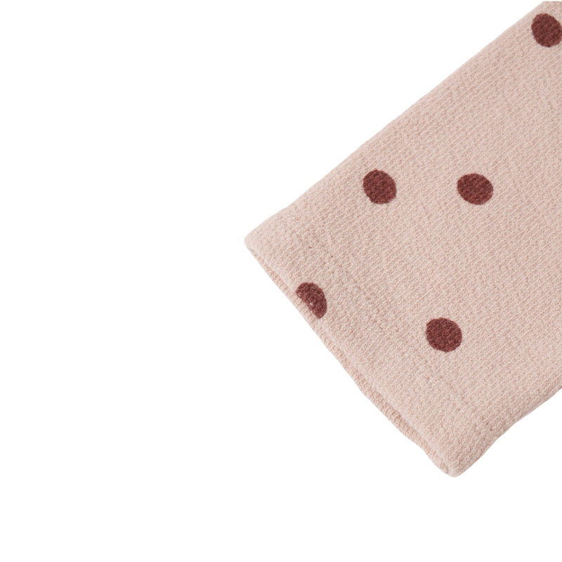 Ensemble en tricot éponge Polka dot 
