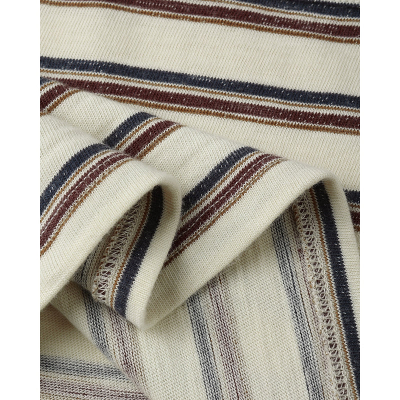Vintage stripe relaxed long sleeve tee