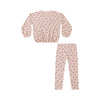Ensemble en tricot éponge Polka dot 