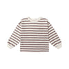 Vintage stripe relaxed long sleeve tee