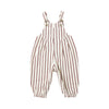 Burgundy stripe vintage overall