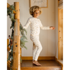 Winter town organic long sleeve pajama set