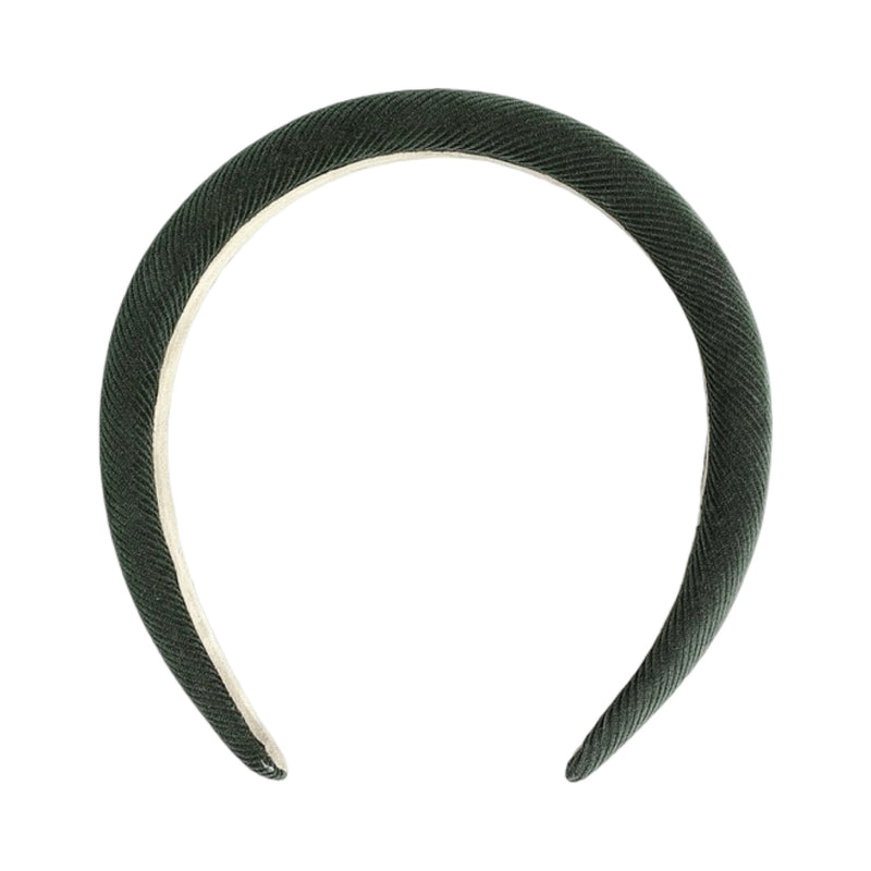 Evergreen padded headband