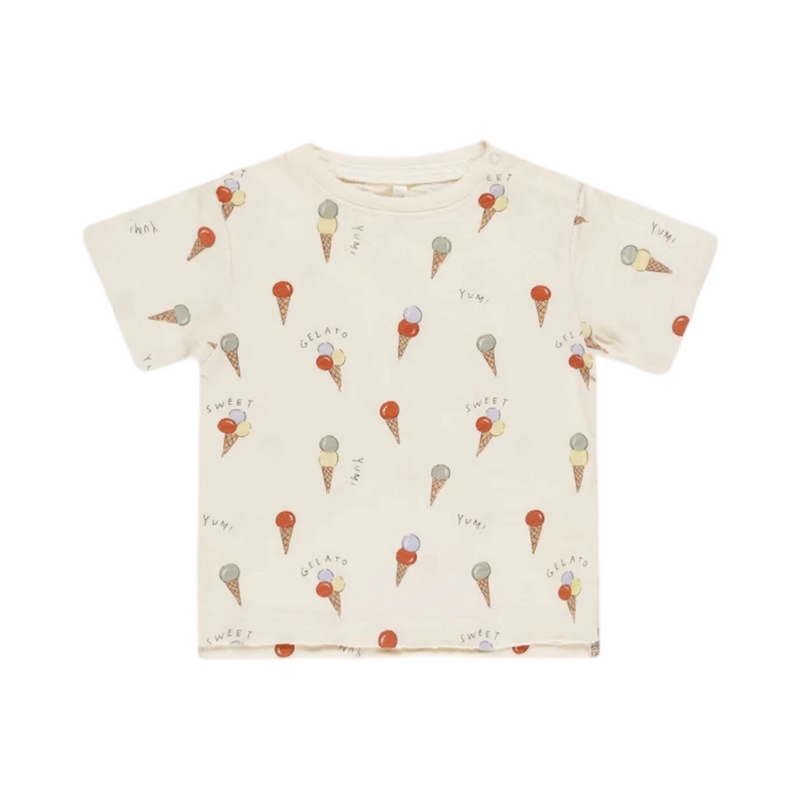 Gelato raw edge tee