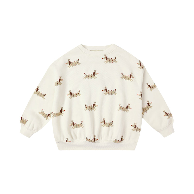 Christmas dogs relaxed sweatshirt