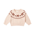 Chandail fair isle Bows