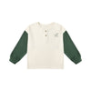 Chase your dreams relaxed long sleeve henley